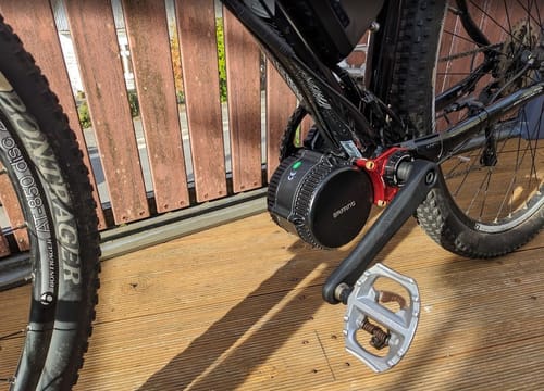 Customer photo review of Lekkie BB86/92 Bafang Adapter