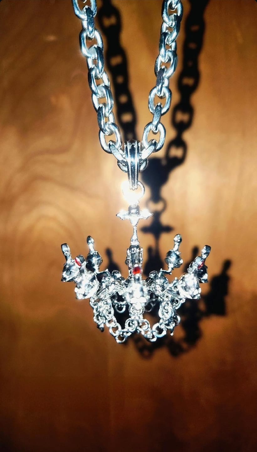 Customer photo review of CHANDELIER PENDANT