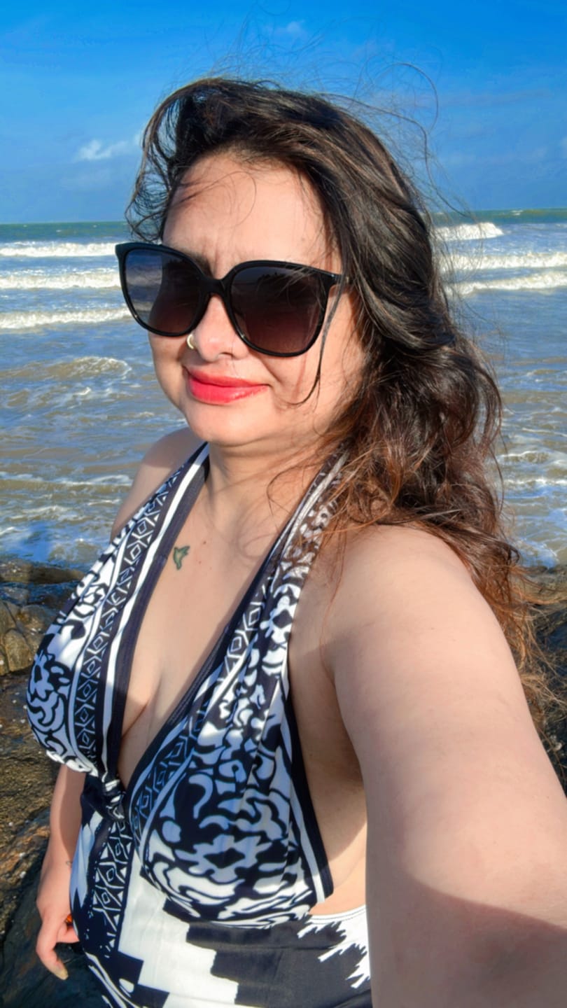 Customer photo review of Giza Swimsuit with Sarong Skirt