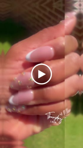Customer video review of Custom Nails