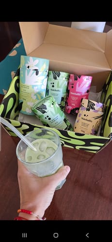 Customer photo review of Té Matcha Premium Vainilla