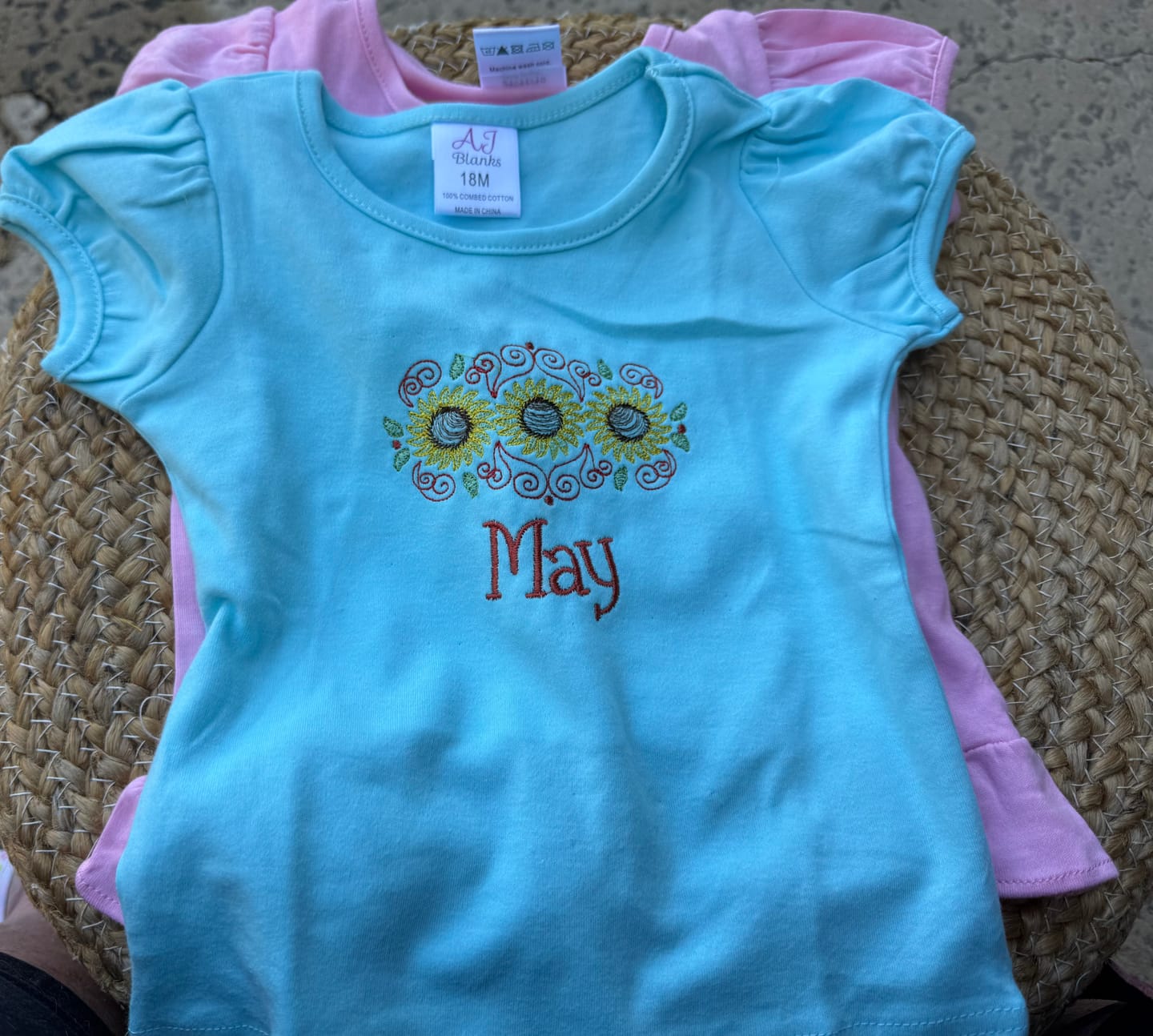 Customer photo review of Girl's Short Sleeve Shirts