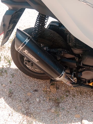 Customer photo review of Tramo Final Slip-On Honda Forza 350 (2021-2024)