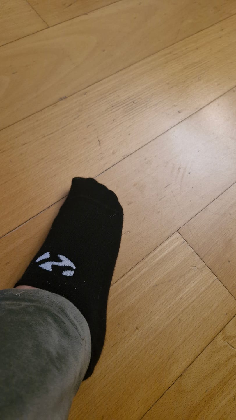 Customer photo review of 6-PACK NO SHOW SOCKS