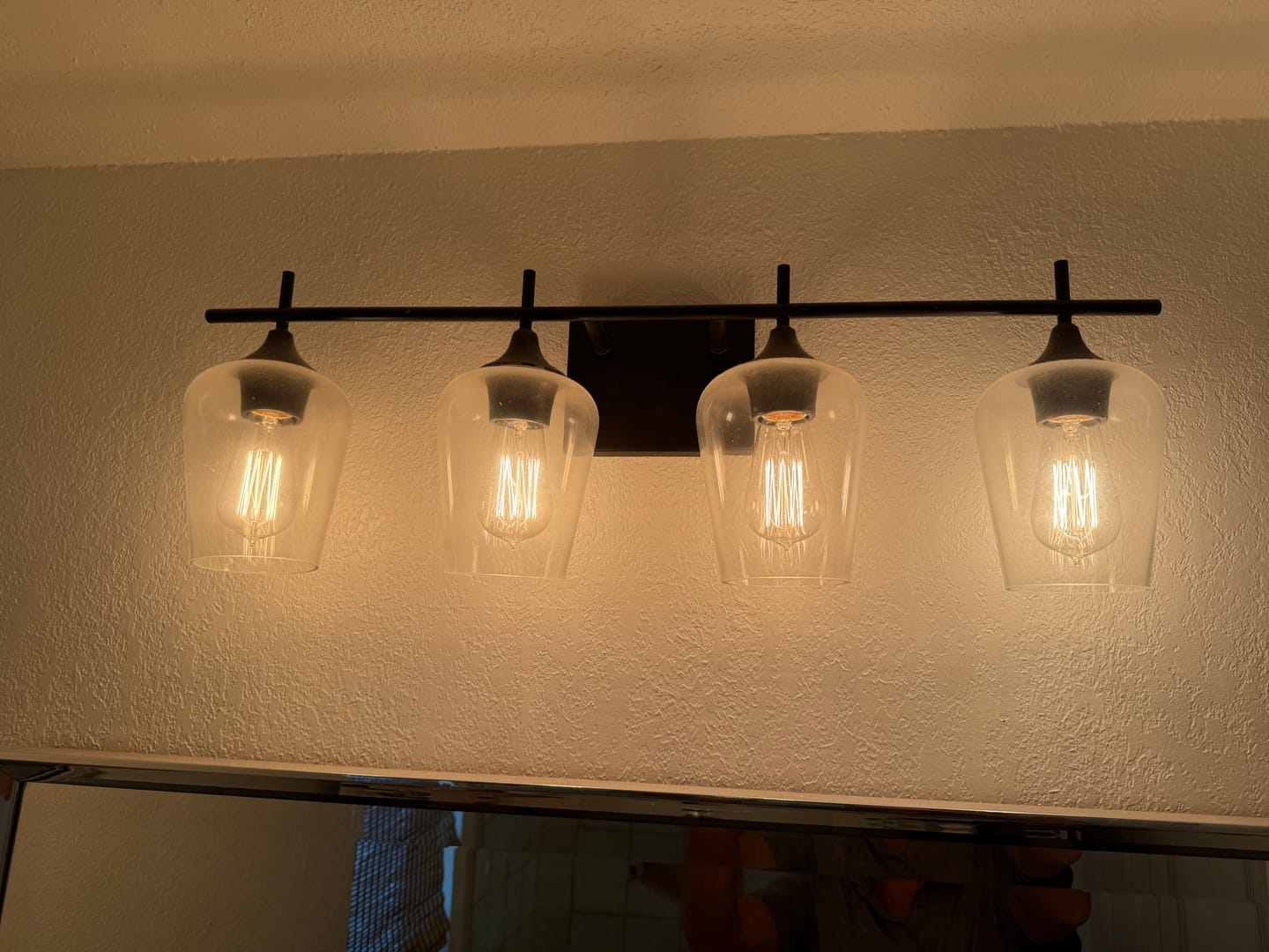 Customer photo review of Edison Style - Vintage Antique 60 Watt Bulb - 4.95 in. Length