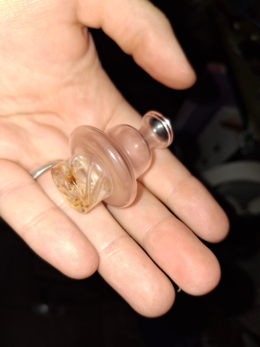 Customer photo review of HONEY HIVE CARB CAP