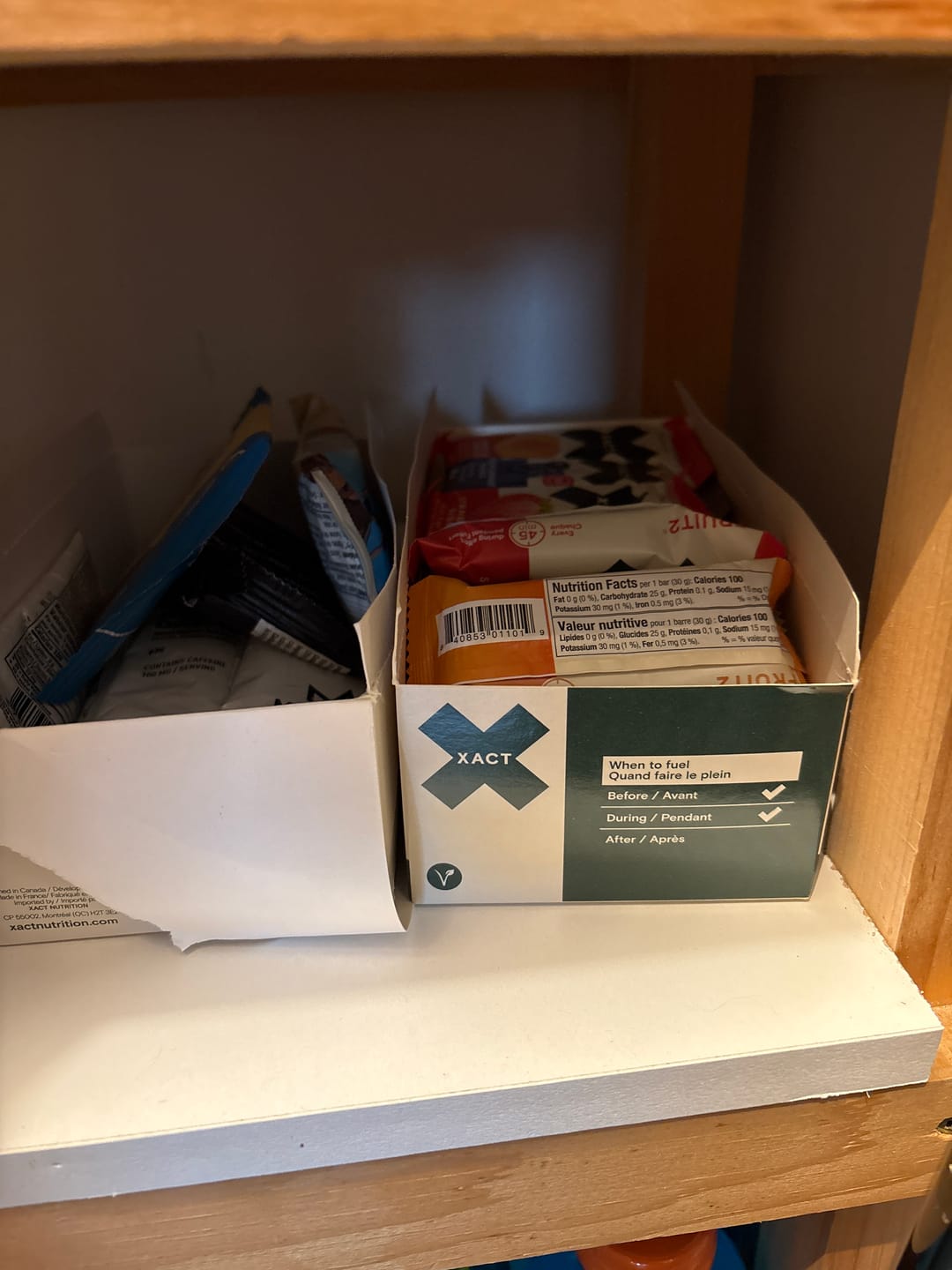 Customer photo review of XACT ENERGY mixed boxes