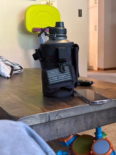 Customer photo review of 64oz Battle Bottle Water Bottles