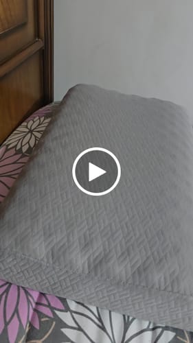 Customer video review of Natural Latex Massage Contour  Pillow