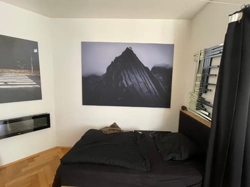 Customer photo review of Leinwand ohne Rahmen