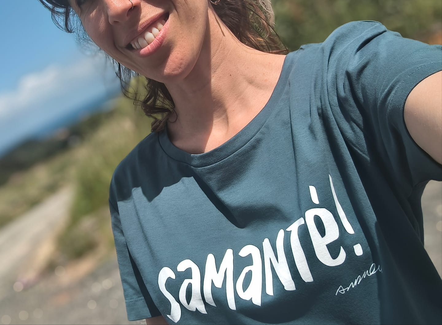 Customer photo review of Camiseta "Samanté!"