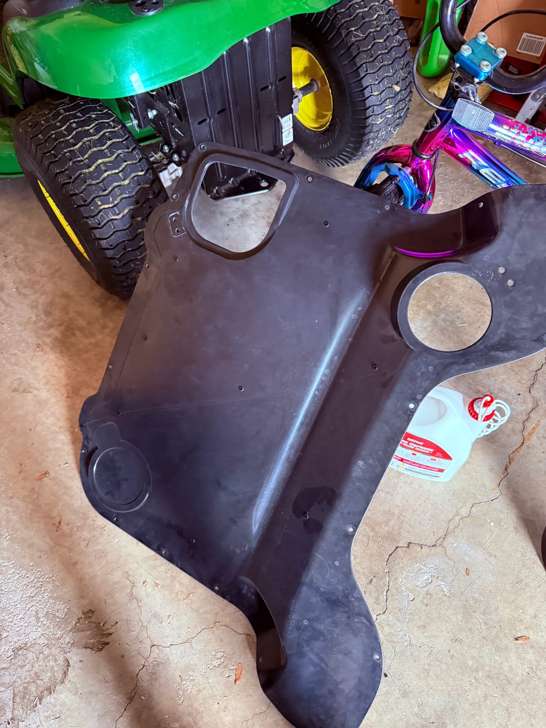 Customer photo review of Corvette C8 HTC Engine Bay Panel Cover