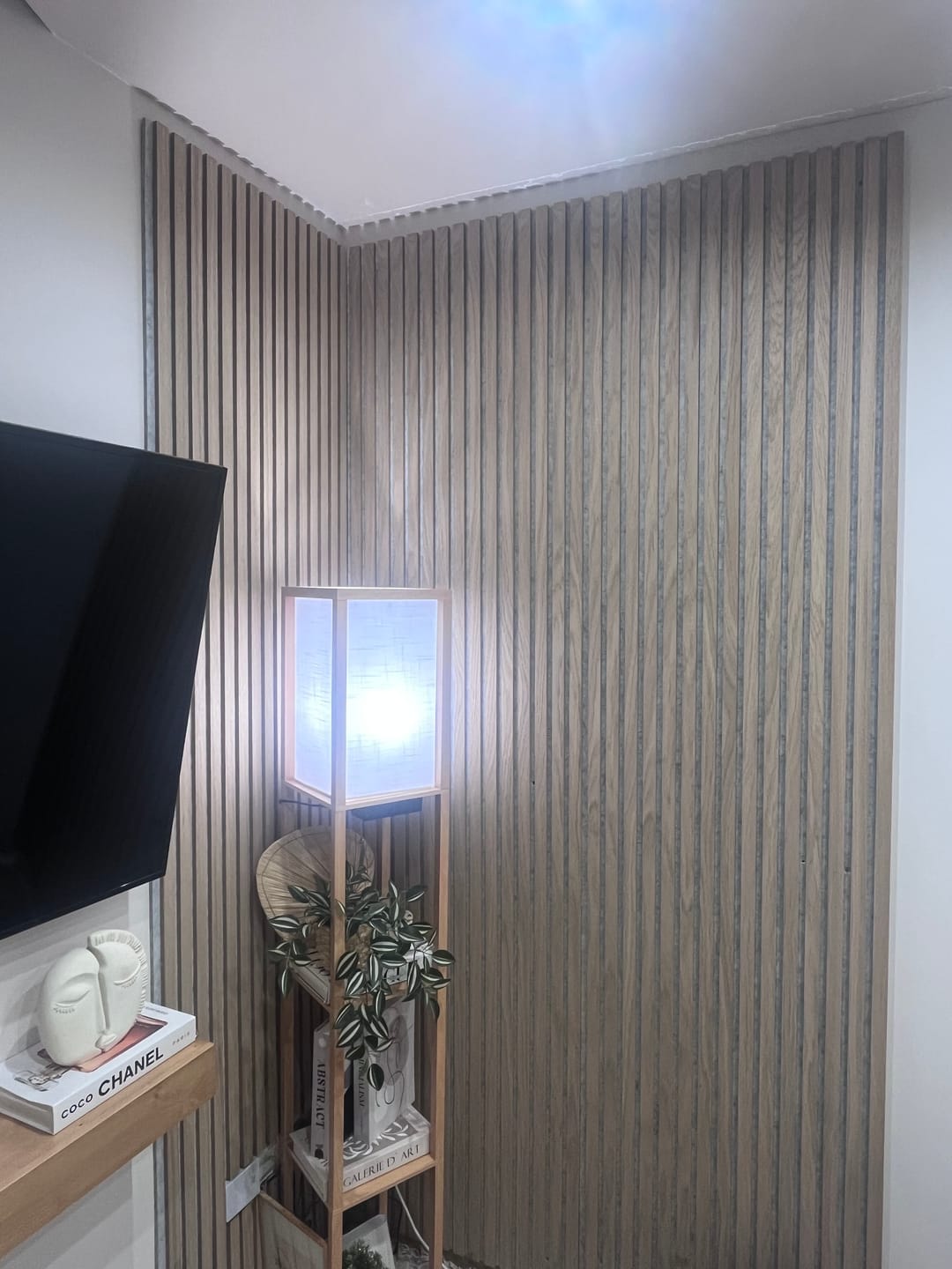 Customer photo review of Dogato acustico in legno | Rovere Chiaro con Feltro Grigio