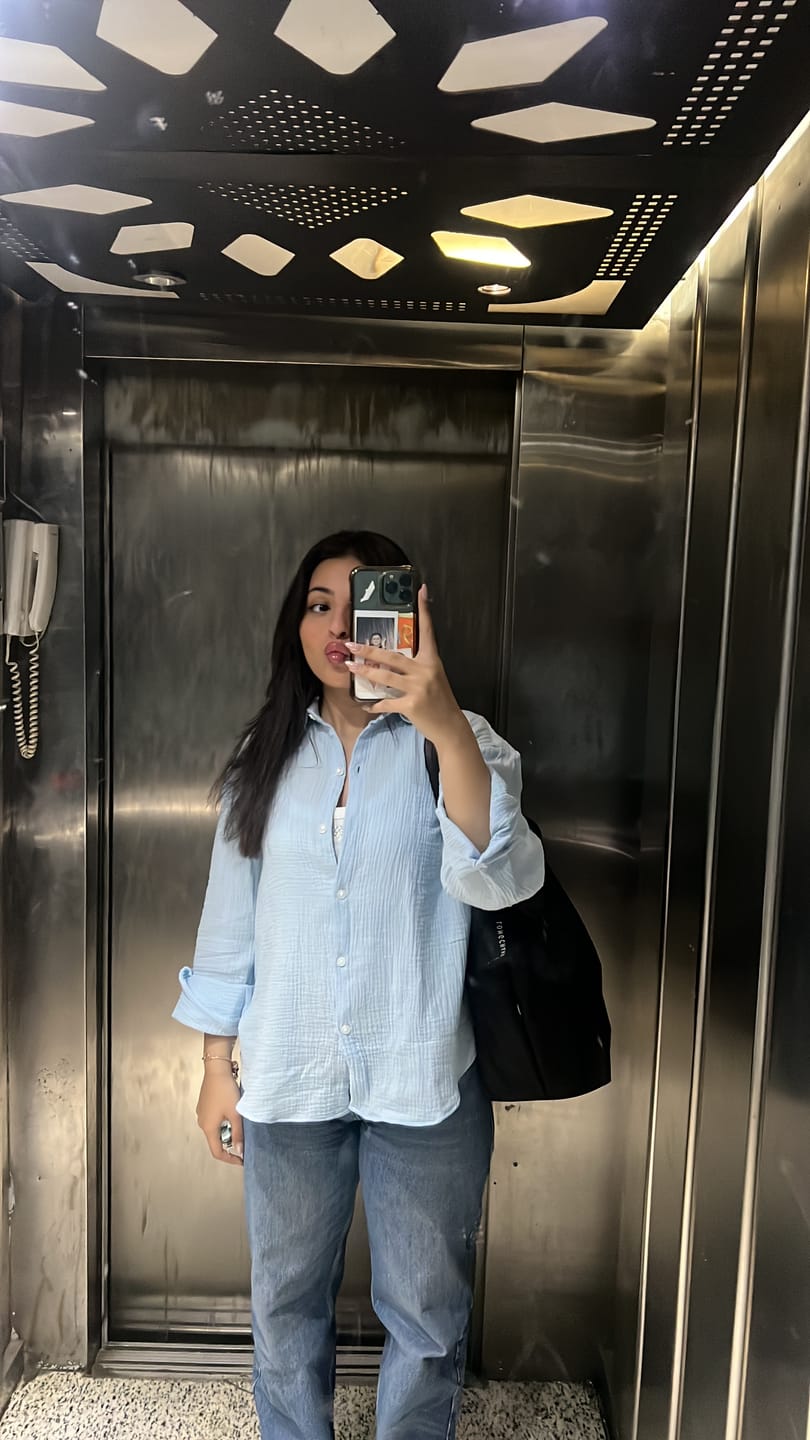 Customer photo review of Muslin Shirt