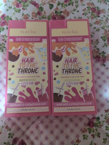Customer photo review of Hair To The Throne Shampoo & Conditioner Bundle