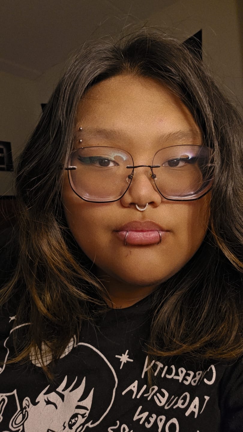 Customer photo review of Evelyn Eyeglasses