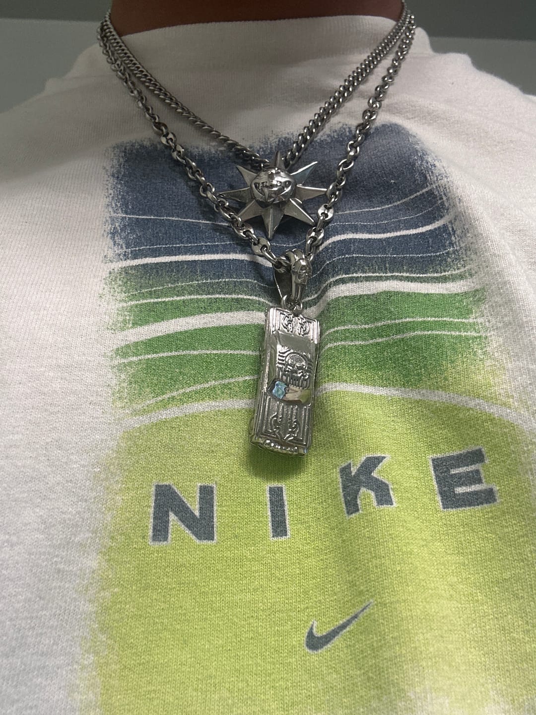 Customer photo review of LOWRIDER PENDANT