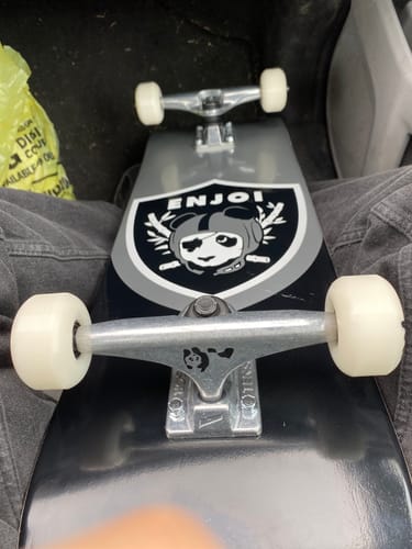 Customer photo review of Enjoi Oaktown First Push Black 8.0" Skateboard