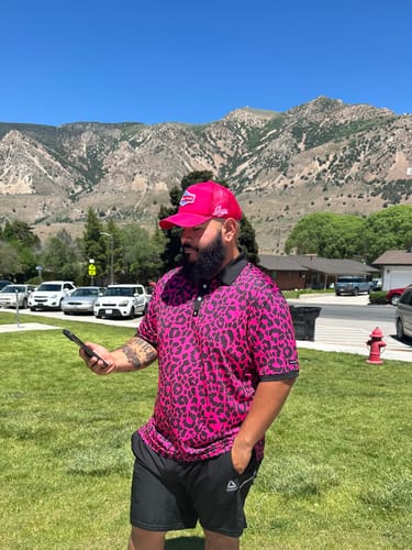 Customer photo review of Leopard - Pink