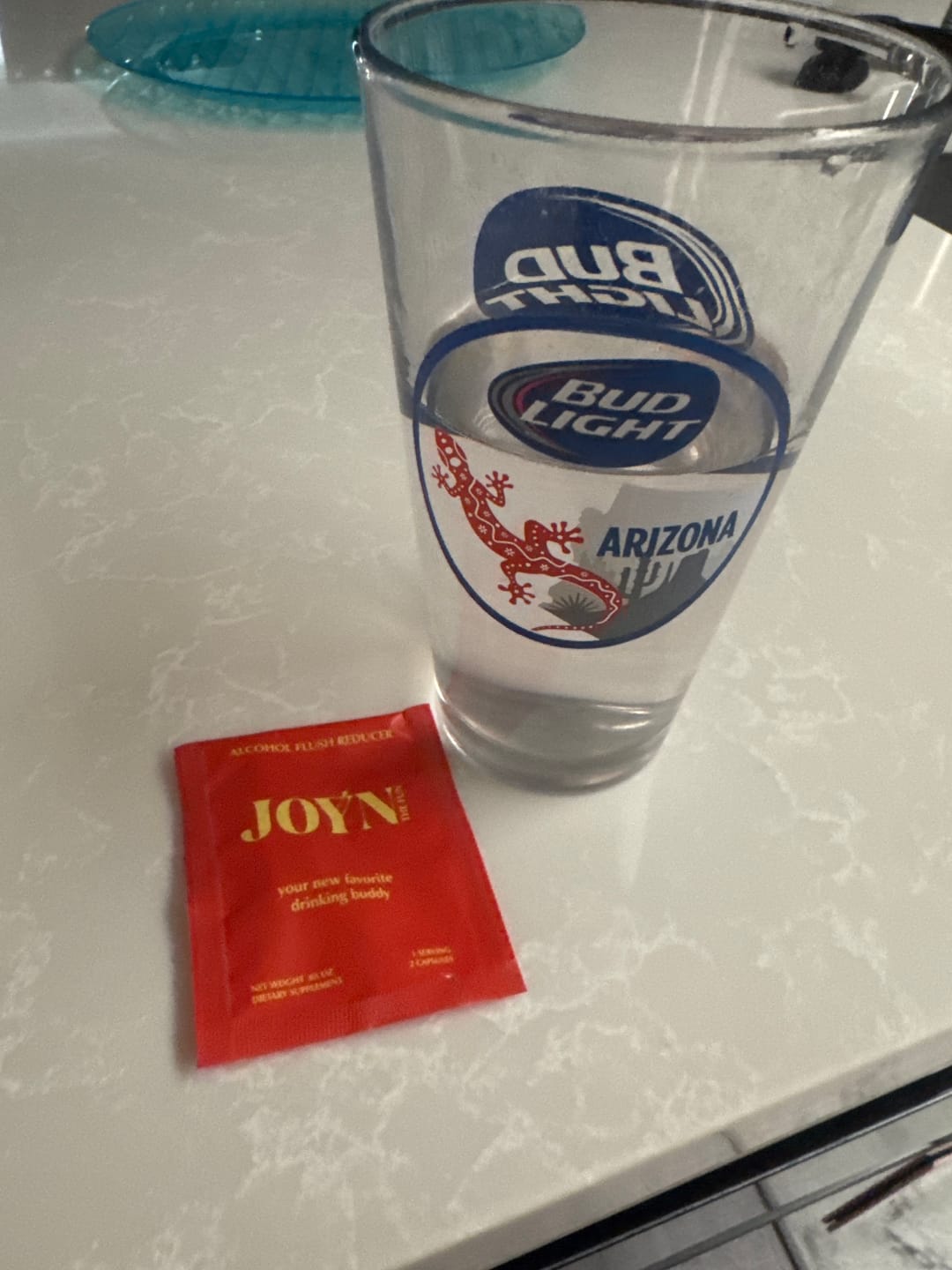 Customer photo review of Alcohol Flush and Hangover Reducer Capsules