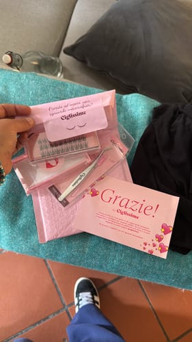 Customer photo review of Glue pads - Ciglissime