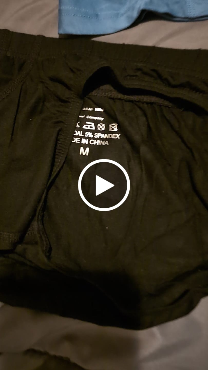 Customer video review of Modal 7in Boxer Briefs V-FLY 3pk Slate/Heather Gray/Blue
