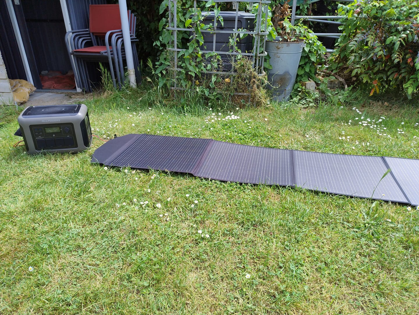 Customer photo review of ALLPOWERS R1500 Station électrique portable 1800W 1152Wh Batterie LiFeP04
