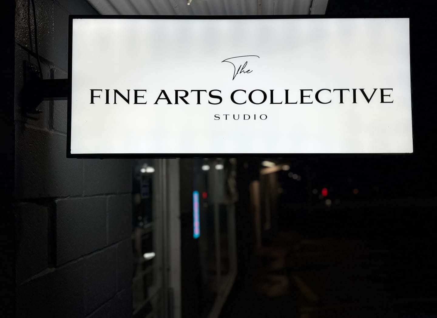 Customer photo review of Custom Lightbox Sign (Jeremy)