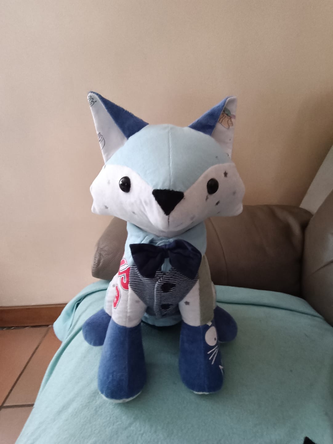 Customer photo review of Renard en peluche souvenir