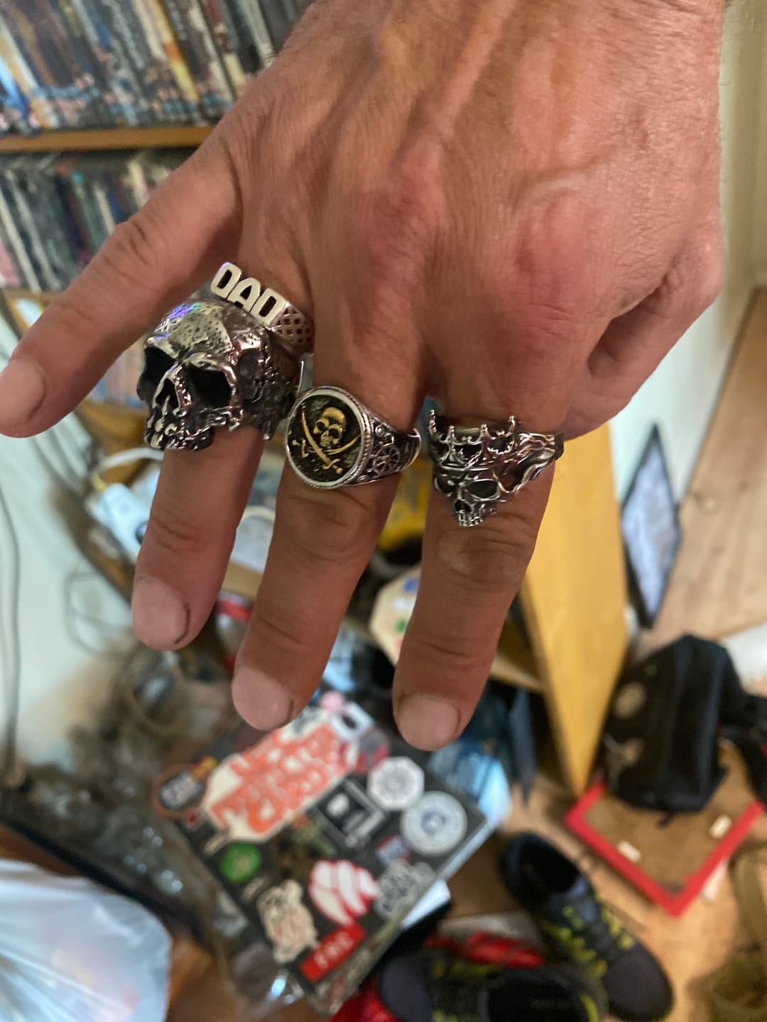 Customer photo review of ANCIENT SKULL.