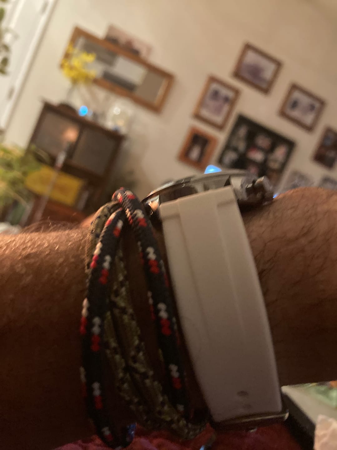 Customer photo review of Paracord Bracelet Magnetic Snake