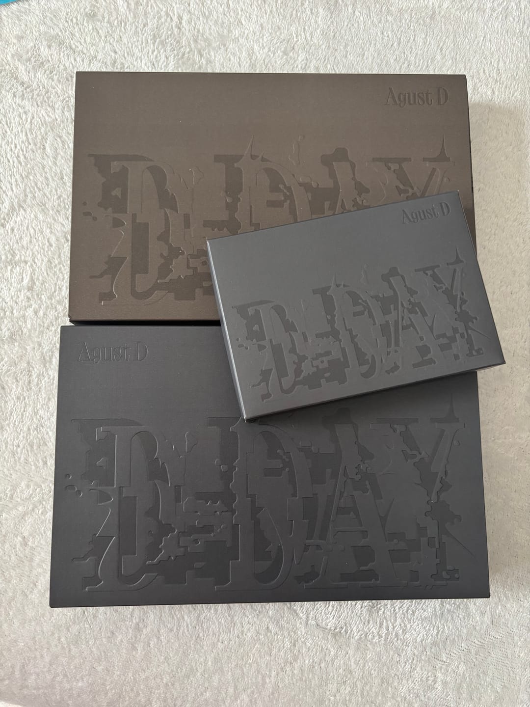Customer photo review of BTS SUGA - D-DAY 1ST SOLO ALBUM