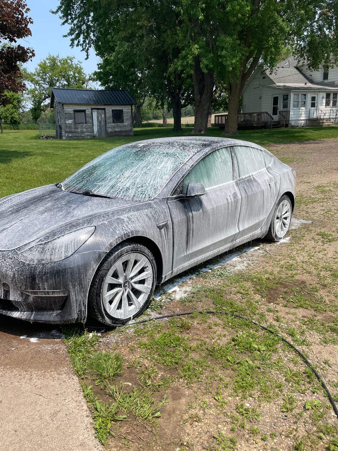 Customer photo review of Wax Replacement (Foam-on/Rinse-Off Coating)