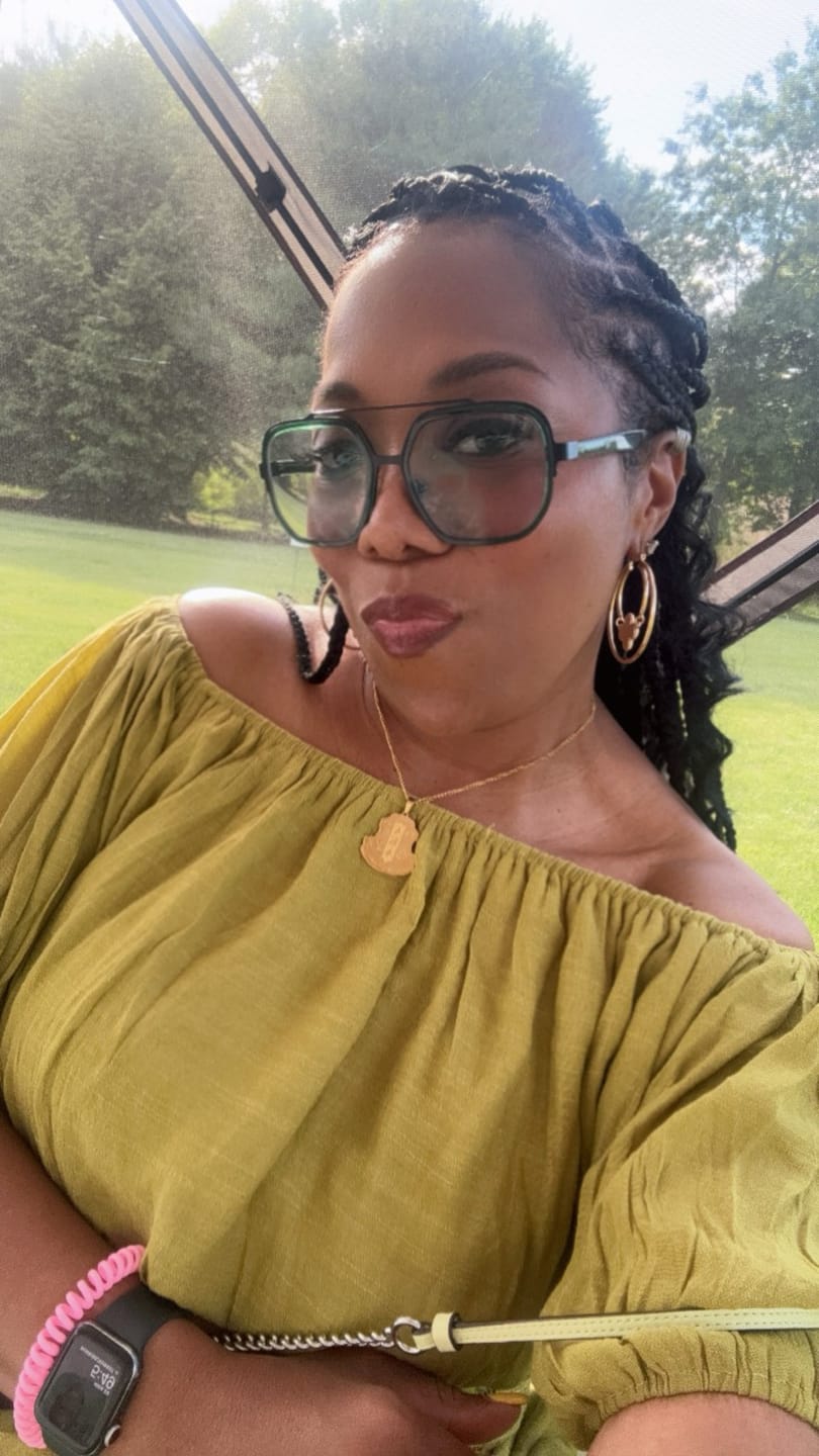 Customer photo review of Alpha Kappa Alpha Sorority Inc. Shield Pendant Necklace