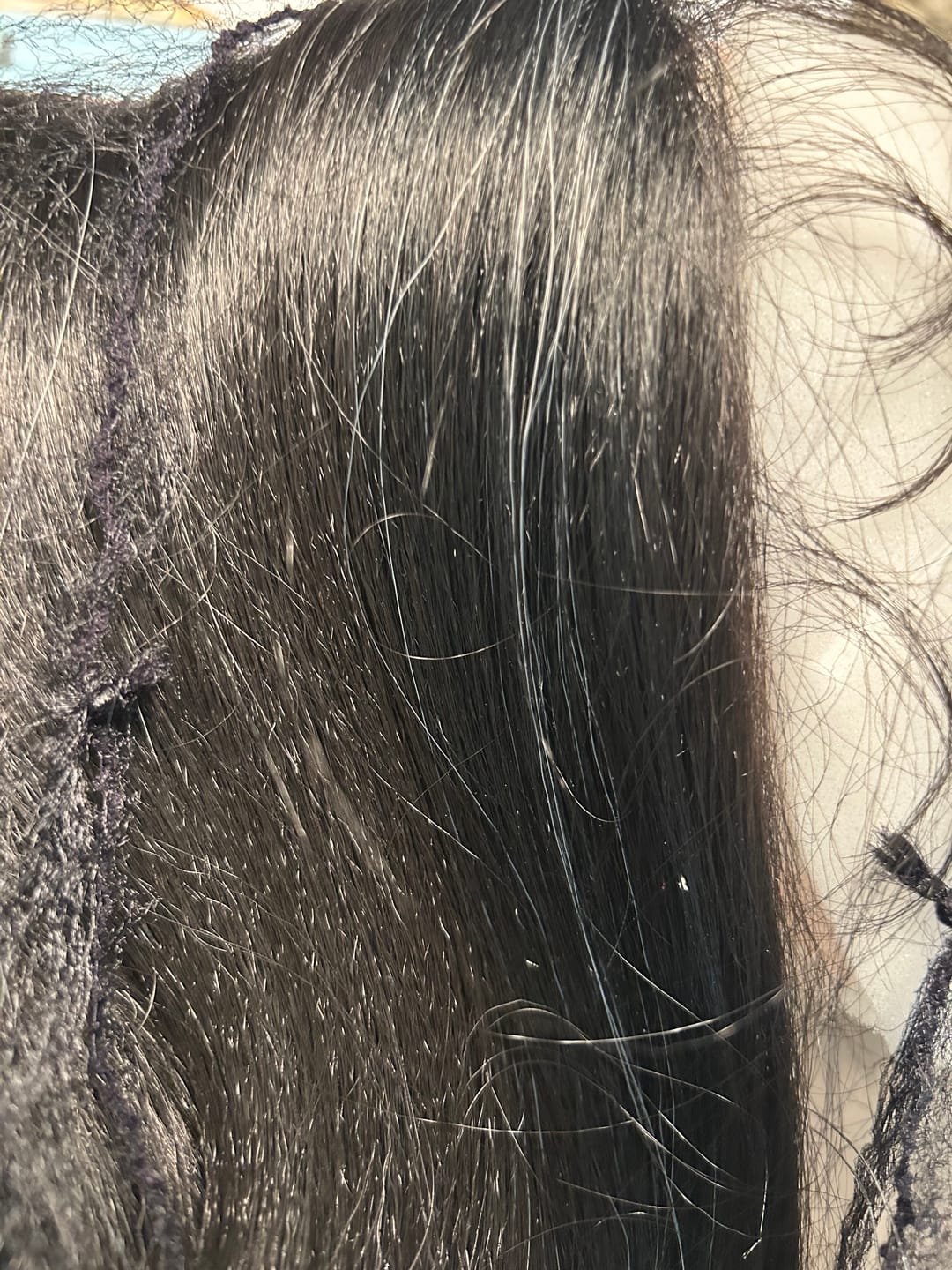 Customer photo review of Sensationnel Dashly Salt & Pepper HD Lace Front Wig - SP LACE UNIT 5