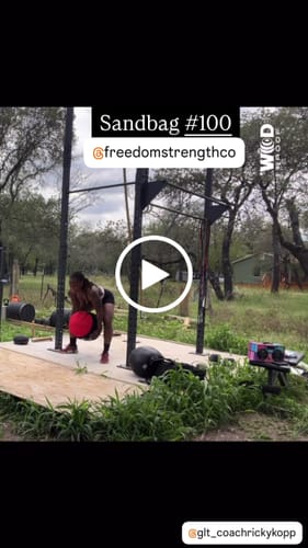 Customer video review of Strongman Sandbag V3