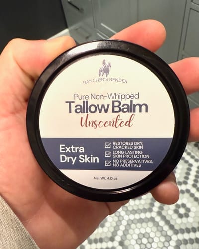 Customer photo review of Pure Tallow Balm