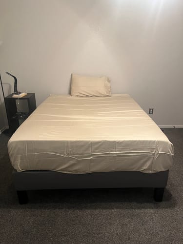 Customer photo review of TENCEL Eucalyptus Cooling Bed Sheet Set