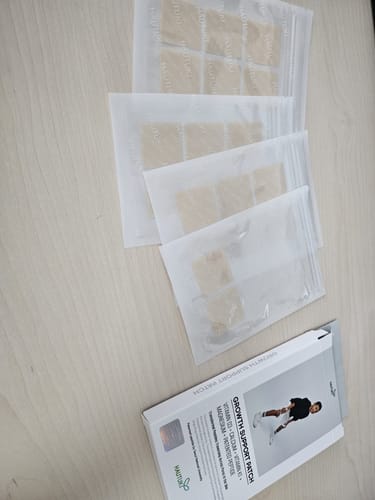Customer photo review of HAUTUKI Growth Support Patch - 1 Month Supply (1Box)