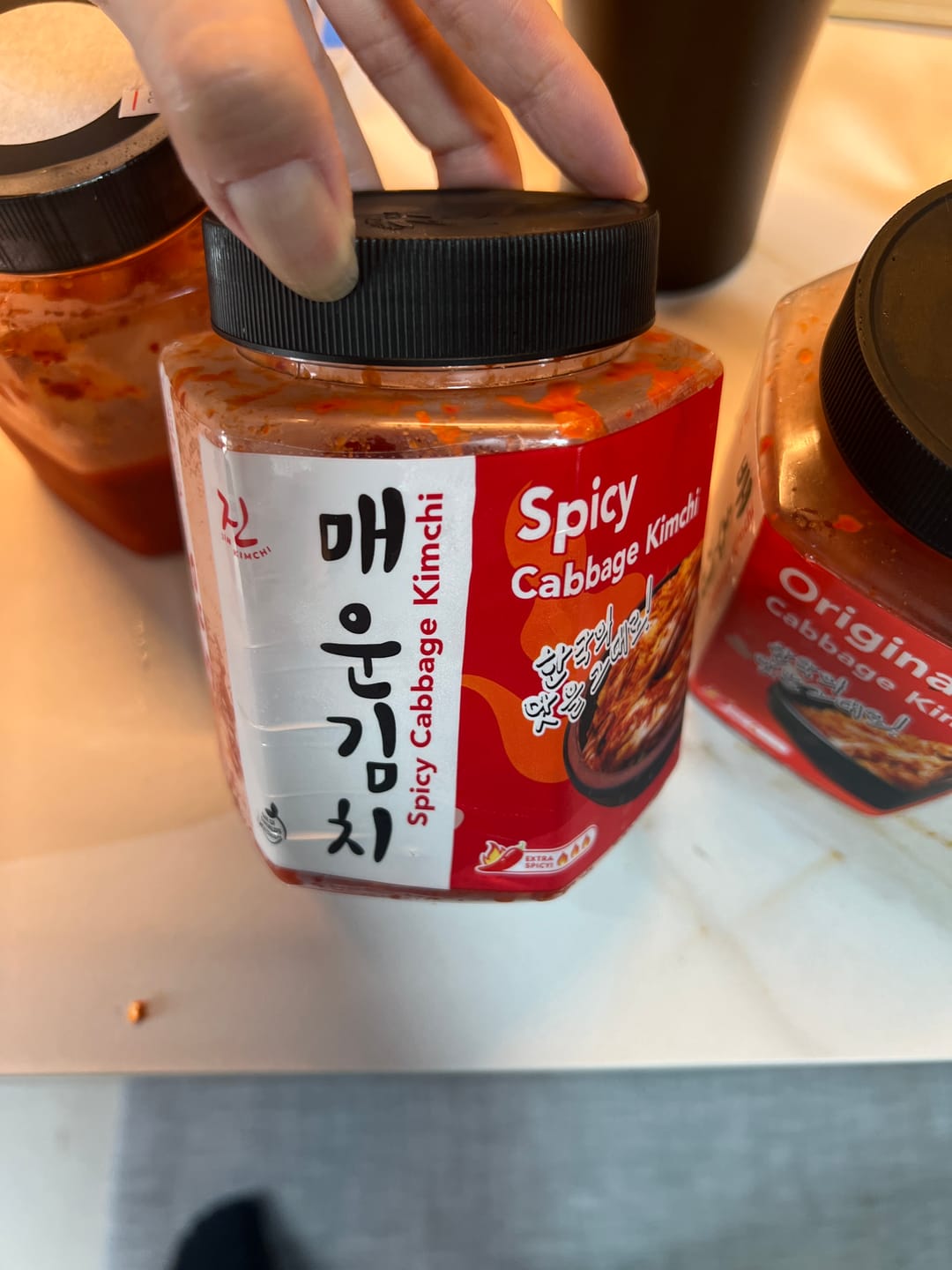Customer photo review of JIN "Spicy" Kimchi