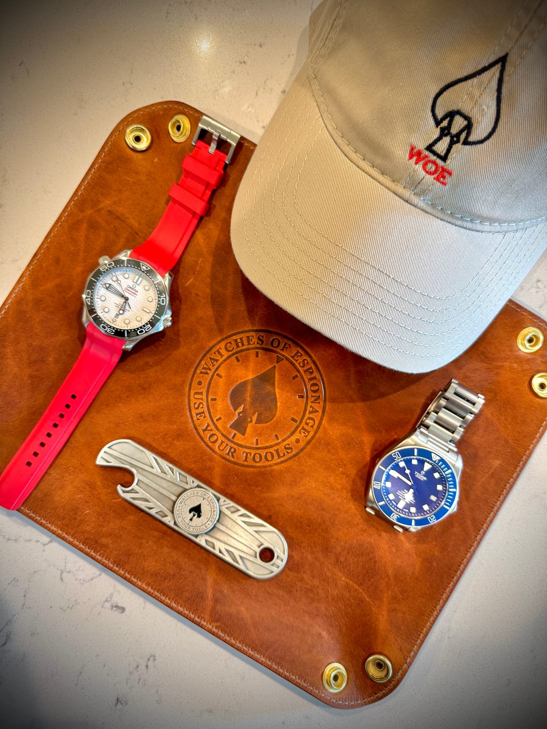 Customer photo review of EDC Travel Valet & Bottle Opener
