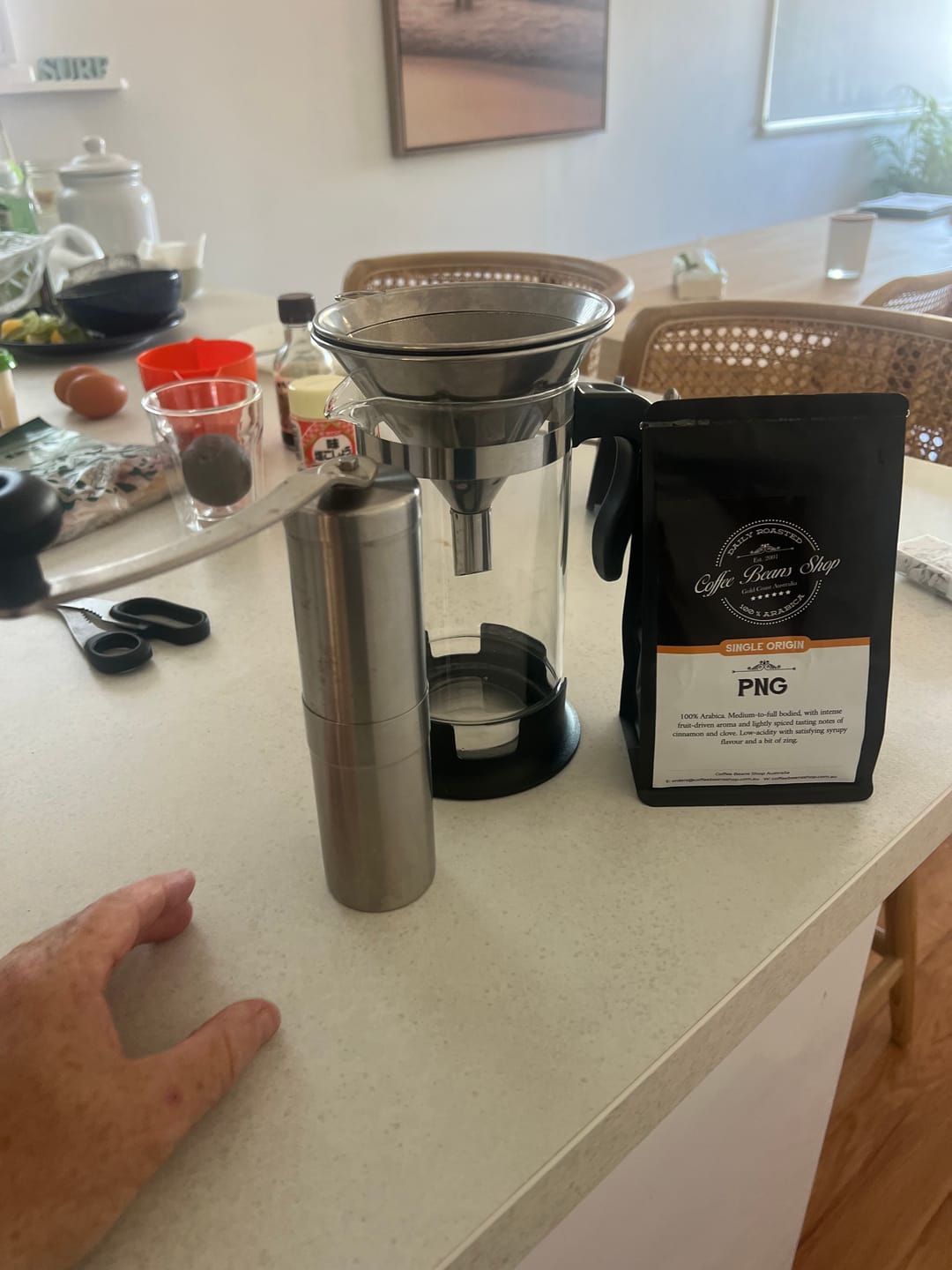 Customer photo review of PNG Coffee Beans