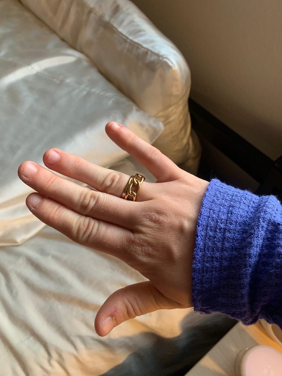 Customer photo review of Cuban Ring