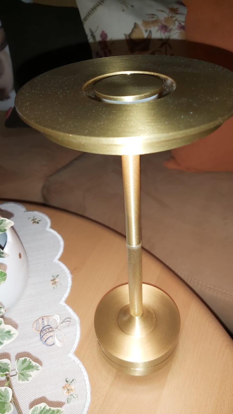 Customer photo review of Tap-light® - Retro Tischlampe Vintage Original