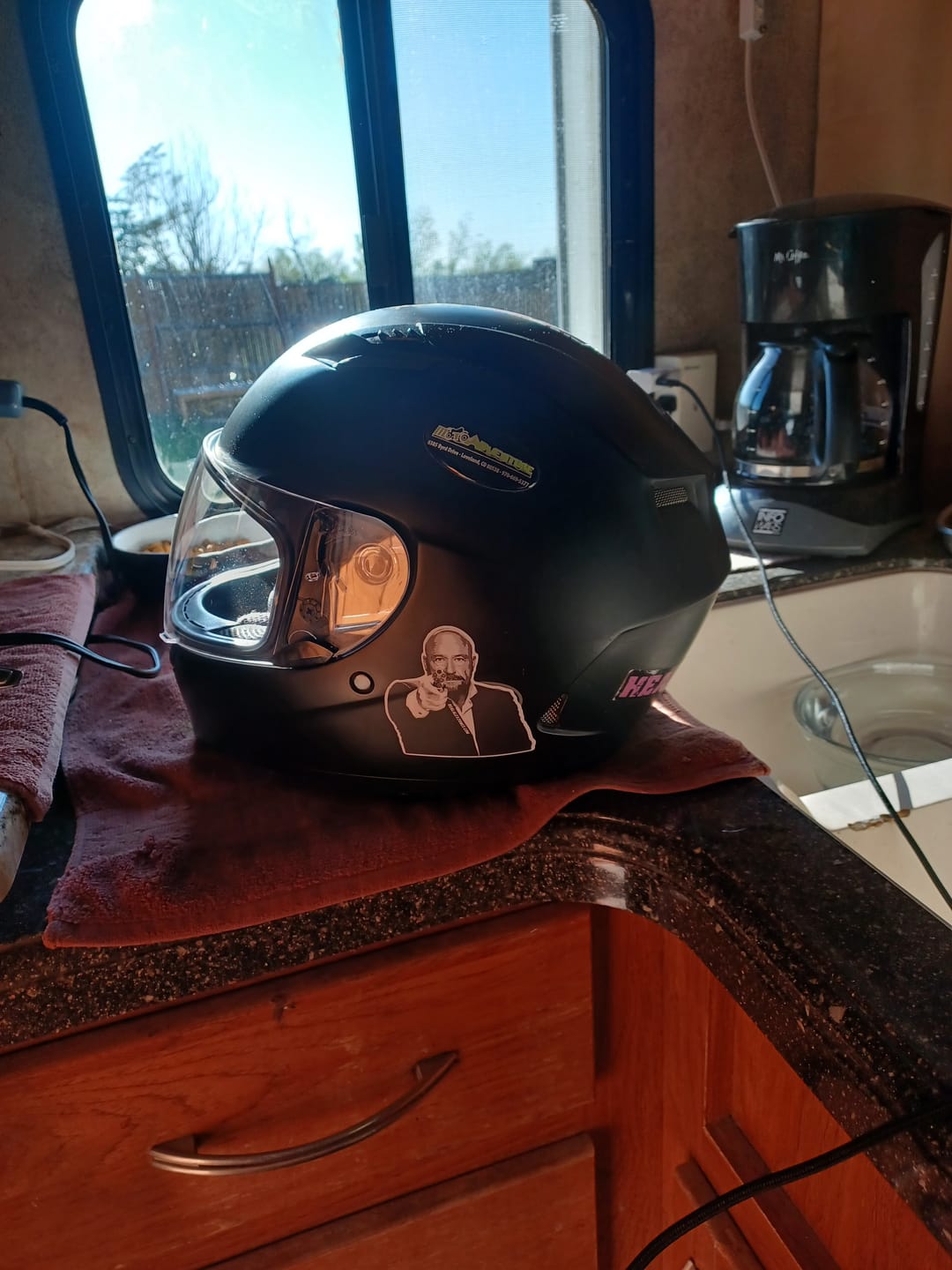 Customer photo review of "Make My Day Globalist" Limited Edition Decal