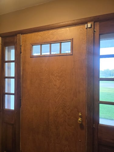 Customer photo review of Clear 4 Lite Glass and Frame Kit (24" x 8" Frame Size)