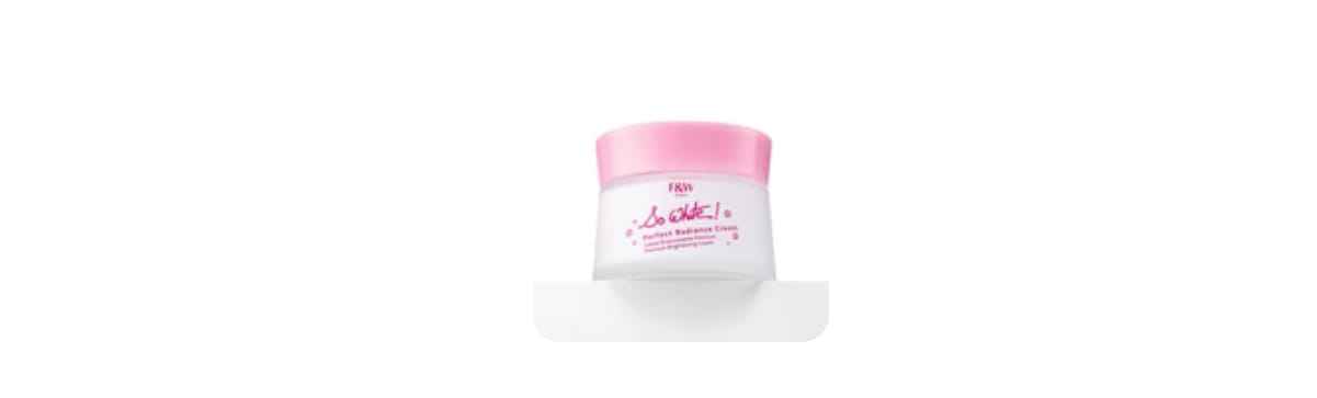 Customer photo review of So White Perfect Radiance Cream 180ml