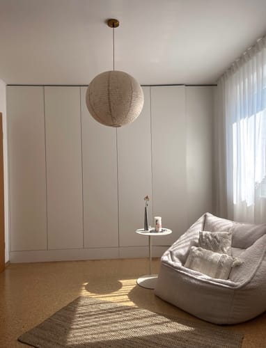 Julija S. review of IKIN Pendant B1 | Natural Mulberry Paper | Round Shape - Multiple Sizes image 1 out of 4