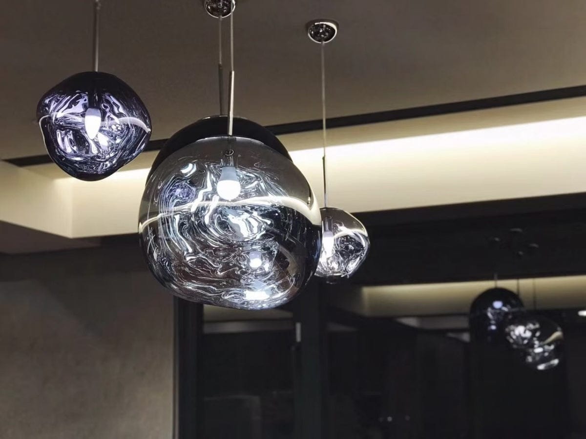 Customer photo review of Tambora Lava Pendant Light, Bulb Version
