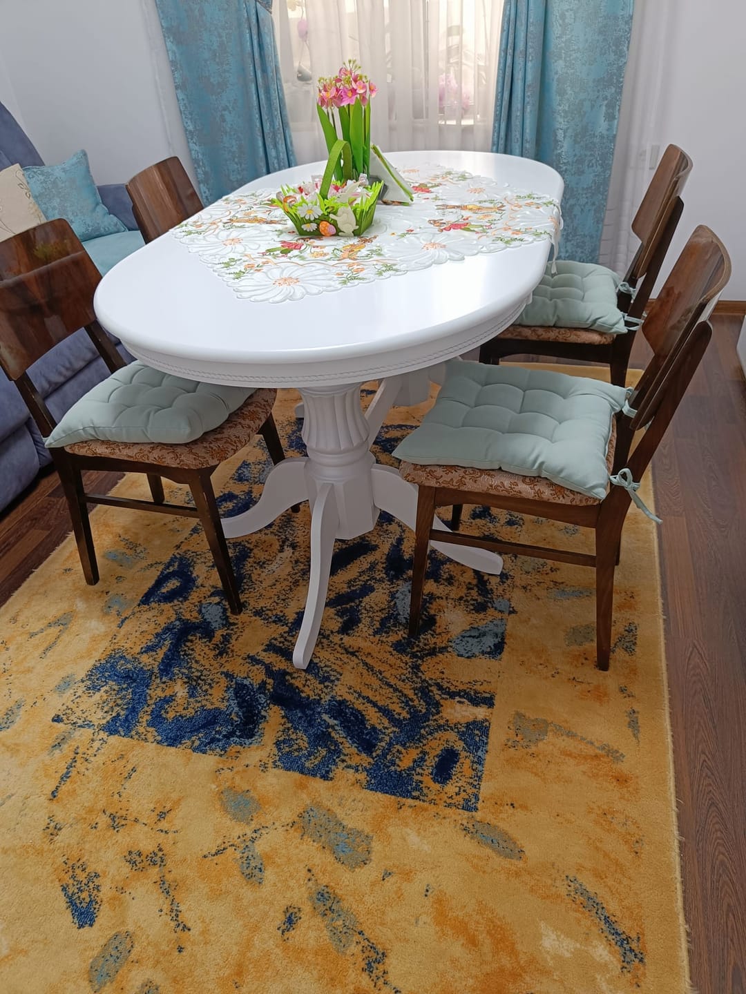 Customer photo review of Masa extensibila JOSEPH, alb, 150/190x90x77 cm